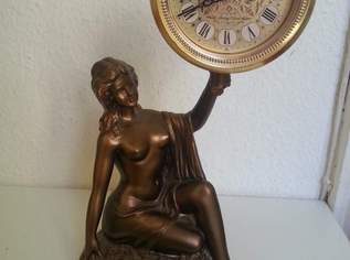 Antike Kamin-Uhr " RHYTHM Swing Clock Japan" Messing, Muster 4RP640 Antike Kamin-Uhr " RHYTHM Swing Clock Japan" Messing, Muster 4RP640