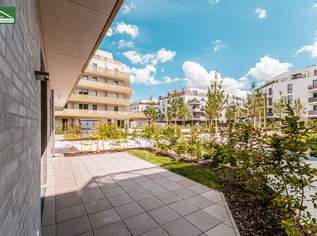 Ihre Kinder und Haustiere werden sich freuen - Erstbezugs-Wohnung mit Garten in begehrter Ruhelage mit Fussboden-Temperierung!, 523500 €, Immobilien-Wohnungen in 1210 Floridsdorf