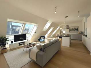 1010 Terrassentraum! Moderne und klimatisierte Dachgeschoss-Maisonette mit großzügiger Terrasse!, 3599.3 €, Immobilien-Wohnungen in 1010 Innere Stadt