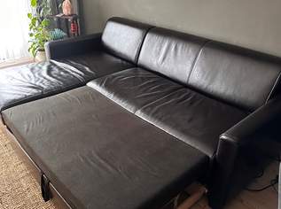 Echtleder Sofa braun