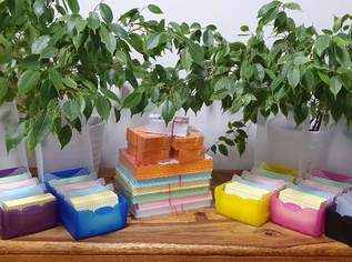 großes, buntes Karteikaten-Box-Set: 5 große Boxen + 3 kleine Boxen + bunte Karteikarten A8 + A6, 60 €, Kindersachen-Schulsachen in 1020 Leopoldstadt