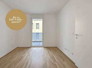 Kompakte 2-Zimmer-Wohnoase mit Westbalkon – clever geschnitten & nachhaltig, 297200 €, Immobilien-Wohnungen in 1210 Floridsdorf
