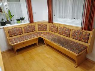 Essgruppe Vollholz + 3 Sessel von PABNEU, 200 €, Haus, Bau, Garten-Möbel & Sanitär in 4030 Pichling