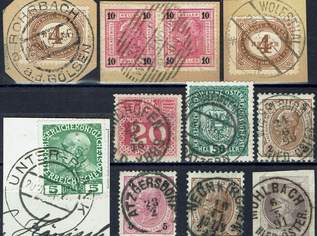 Ö-KuK Stempellot Niederösterreich ca. 100-Kleinpunkte (12), 16 €, Marktplatz-Sammlungen & Haushaltsauflösungen in 9020 Klagenfurt am Wörthersee
