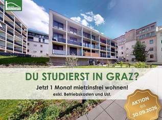 Urban wohnen, schnell verbunden – Mietwohnungen mit City-Bonus, 1249 €, Immobilien-Wohnungen in 8020 