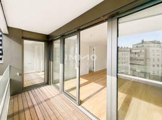 Provisionsfrei: 7. Etage - Hauptbahnhof: Zweizimmer-Wohnung mit hochwertiger Ausstattung, 390000 €, Immobilien-Wohnungen in 1100 Favoriten