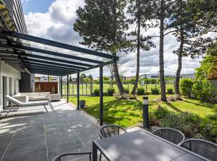 Außergewöhnliches Designerhaus mit viel Raum zur Entfaltung | 9 Zimmer, Edelstahlpool, Sauna, Weinkeller | Vereint Wohnen und Arbeiten | Barrierefrei, 1200000 €, Immobilien-Häuser in Niederösterreich