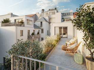 IM HERZEN DER ZEIT - exklusive 4-Zimmer-Maisonette mit zwei Terrassen & idyllischer Innenhoflage - PROVISIONSFREI, 1590000 €, Immobilien-Wohnungen in 1180 Währing