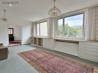 Jetzt zugreifen: ruhige 4 Zimmer-Wohnung mit Garage & Grünblick zum Top-Preis (teilweise renovierungsbedürftig), 221000 €, Immobilien-Wohnungen in 2540 Bad Vöslau