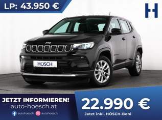 Compass T4 130 Aut. WINTER-PAKET LED 360° ACC WENIG KM, 24490 €, Auto & Fahrrad-Autos in 2512 Katastralgemeinde Tribuswinkel Compass T4 130 Aut. WINTER-PAKET LED 360° ACC WENIG KM, 24490 €, Auto & Fahrrad-Autos in 2512 Katastralgemeinde Tribuswinkel
