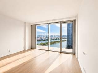 44. Etage - jeden Tag Sonnenuntergang inkl. 14m2 Loggia - DC2 Tower, 1850 €, Immobilien-Wohnungen in 1220 Donaustadt