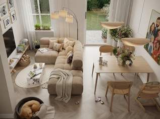 Zwischen zwei Eigengärten / Wohnen mit Townhouse-Flair, 685000 €, Immobilien-Wohnungen in 1110 Simmering