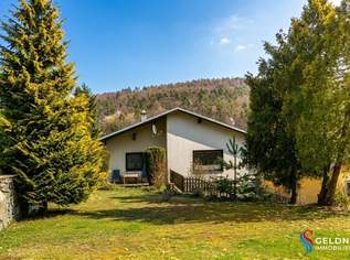 Einfamilienhaus mit eingezäuntem Garten und Garage in absoluter Ruhelage am Waldesrand, 159900 €, Immobilien-Häuser in 7442 Glashütten bei Langeck im Burgenland