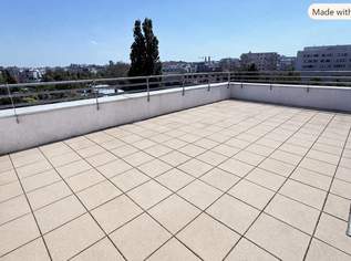 Traumblick mit 52m² Terrassenfläche!!! 4-Zimmer-Dachgeschosswohnung direkt an der U3!!!, 2872.6 €, Immobilien-Wohnungen in 1110 Simmering