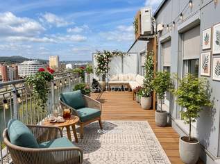 Tolle Dachgeschoßwohnung , Fernblick auf 2 Terrassen!, 597000 €, Immobilien-Wohnungen in 1200 Brigittenau Tolle Dachgeschoßwohnung , Fernblick auf 2 Terrassen!, 597000 €, Immobilien-Wohnungen in 1200 Brigittenau