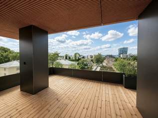NEW: Prater - Hochhaus-Luxus mit Rooftop Pool, Concierge, Gym, Sauna, 1379800 €, Immobilien-Wohnungen in 1020 Leopoldstadt
