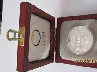 500-Schilling-Gedenkmünze 1987 "150 Jahre Eisenbahn ..., 80 €, Marktplatz-Antiquitäten, Sammlerobjekte & Kunst in 1220 Donaustadt