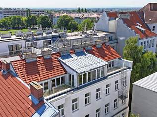 Erstbezug nach Sanierung! Exklusives Penthouse mit 2 Dachterrassen in ruhiger Hoflage Nähe Bahnhof Meidling, 890000 €, Immobilien-Wohnungen in 1120 Meidling