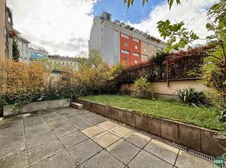 Grünruhelage: Schöne 3-Zimmer-Maisonette mit großer Terrasse und Garten, 1888.01 €, Immobilien-Wohnungen in 1030 Landstraße