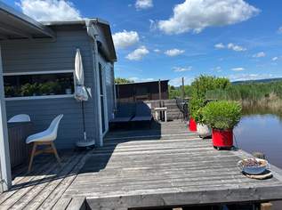 Direkt am Wasser, Ferienhaus & Mobilheim auf Pachtgrundstück , 89000 €, Immobilien-Häuser in 7091 Gemeinde Breitenbrunn
