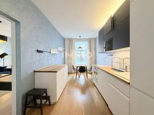 Design trifft Altbaucharme – Stilvolle, voll möblierte 2-Zimmer-Wohnung in Döbling, 1200.03 €, Immobilien-Wohnungen in 1190 Döbling