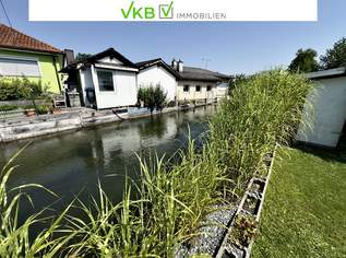 WELS: Imposantes Baugrundstück am Mühlbach mit sehr guter Verkehrsanbindung in sonniger Lage!, 320000 €, Immobilien-Grund und Boden in 4600 Wels