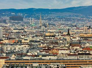 ERSTBEZUG - Q TOWER: Exklusive 4 Zimmerwohnung mit 57m² Balkon und traumhaftem Blick über ganz Wien, 3449.32 €, Immobilien-Wohnungen in 1030 Landstraße