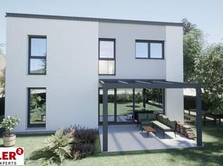 Gartenglück zwischen Wienerwald & Tullnerfeld - Moderne Architektur trifft ländliche Idylle, 598000 €, Immobilien-Häuser in 3433 Gemeinde Königstetten