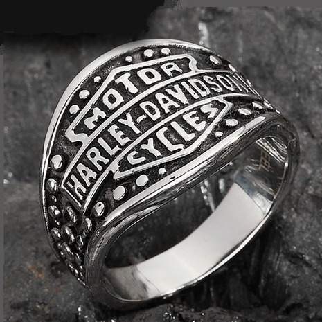 Ring aus Edelstahl US Gr. 9 - 11 Harley Davidson BarundShield Ring aus Edelstahl US Gr. 9 - 11 Harley Davidson BarundShield