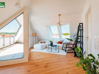 Exklusive Dachgeschosswohnung mit Terrasse & Dachterrasse, 646113 €, Immobilien-Wohnungen in 1170 Hernals