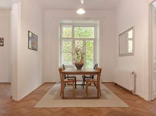 Spittelberg - 4,5 Zi.-Altbau mit 11,5m² Balkon in Hofruhelage, 990000 €, Immobilien-Wohnungen in 1070 Neubau