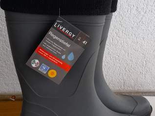 Nagelneue gefütterte Regenstiefel in Größe 41, 15 €, Kleidung & Schmuck-Damenkleidung in 6600 Marktgemeinde Reutte