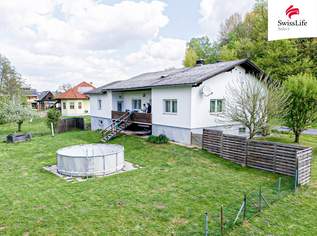 Ruhig gelegener Bungalow nahe Jennersdorf | schönes Grundstück | getrennte Einliegerwohnung möglich, 298000 €, Immobilien-Häuser in 8383 Sankt Martin an der Raab
