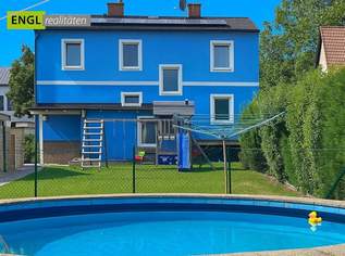 Familien-Idylle mit Pool und nachhaltiger Energieversorgung, 579000 €, Immobilien-Häuser in 2440 Gemeinde Gramatneusiedl
