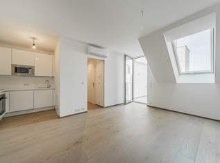 Moderne 2 Zimmer-Dachgeschosswohnung mit Balkon in zentraler Lage-ZWEITBEZUG, 1258.99 €, Immobilien-Wohnungen in 1040 Wieden