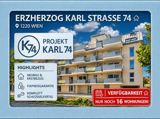 Projekt KARL74 ++ MODERN LIVING mit STIL & KOMFORT, 380000 €, Immobilien-Wohnungen in 1220 Donaustadt Projekt KARL74 ++ MODERN LIVING mit STIL & KOMFORT, 380000 €, Immobilien-Wohnungen in 1220 Donaustadt