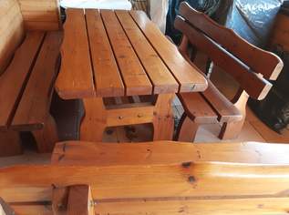 7'teilige Gartengarnitur aus Vollholz, 1200 €, Haus, Bau, Garten-Balkon & Garten in 3425 Gemeinde Tulln an der Donau