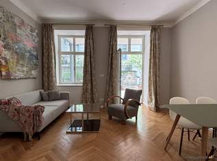 Expat Dream – Exklusive Designwohnung mit privatem Garten, 2390 €, Immobilien-Wohnungen in 1040 Wieden