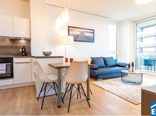 Vollmöblierte 2 Zimmerwohnung mit herrlichem Ausblick über Wien!, 2199 €, Immobilien-Wohnungen in 1030 Landstraße Vollmöblierte 2 Zimmerwohnung mit herrlichem Ausblick über Wien!, 2199 €, Immobilien-Wohnungen in 1030 Landstraße