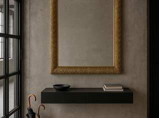 Eleganter Spiegel mit Goldrahmen - 65 x 81 cm Eleganter Spiegel mit Goldrahmen - 65 x 81 cm