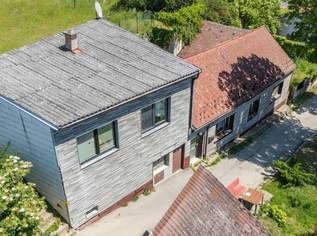Wohnen im Grünen nahe Wien – Grundstück mit Entwicklungspotenzial, 99000 €, Immobilien-Häuser in 2243 Matzen