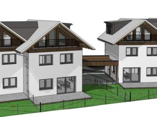 Neubauprojekt: Moderne Doppelhaushälften mit Carport in attraktiver Lage, 607475 €, Immobilien-Häuser in 5110 Oberndorf bei Salzburg