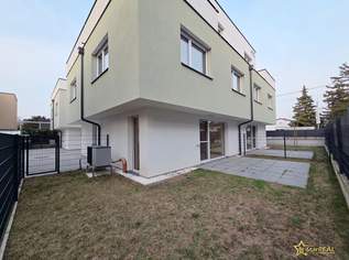 ERSTBEZUG! SCHLÜSSELFERTIG. 144 m² WOHNNUTZFLÄCHE, 5 ZIMMER, 2 BÄDER, 3 WC's, TRAUMHAFTE DACHTERRASSE MIT 31 m², INKLKUSIVE KFZ-STELLPLATZ., 649000 €, Immobilien-Häuser in 1220 Donaustadt