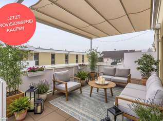 OSTERAKTION! Provisionsfreie 3-Zimmer-Wohnung mit Rundum-Dachterrasse | Zugang von jedem Raum | Großzügig geschnitten, 398000 €, Immobilien-Wohnungen in 2540 Bad Vöslau