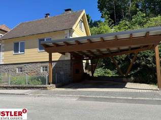 Entzückendes Einfamilienhaus in Randlage der Marktgemeinde Dobersberg mit Rehen als Nachbarn, 92000 €, Immobilien-Häuser in 3843 Dobersberg