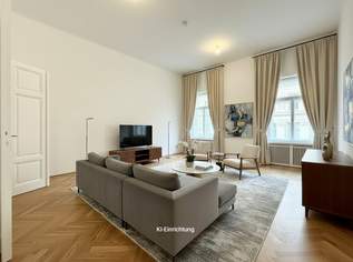 Exklusive Altbauresidenz in Bestlage nahe Parlament – großzügig, generalsaniert & unbefristet, 3759.95 €, Immobilien-Wohnungen in 1010 Innere Stadt