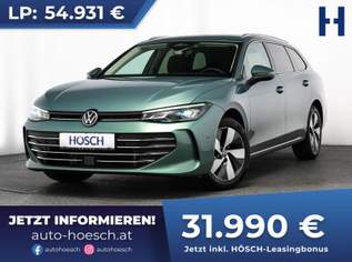 Passat Variant eTSI Business Aut. AHK 360° WINTER MASSAGE+++, 33490 €, Auto & Fahrrad-Autos in 4061 Pasching