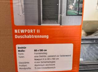 Aurlane Newport II Duschabtrennung FAC804 80x190 cm, 50 €, Haus, Bau, Garten-Möbel & Sanitär in 4901 Ottnang am Hausruck