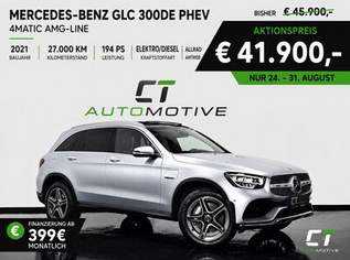 GLC 300 de AMG-Line PHEV 4Matic 1 HAND‼️, 41900 €, Auto & Fahrrad-Autos in 6700 Stadt Bludenz