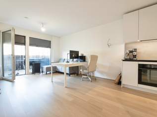 Pauschalmiete inklusive Warmwasser, Heizung & Kühlung - Moderne 2-Zimmer-Wohnung mit großzügigem Balkon und stilvoller Ausstattung, 949 €, Immobilien-Wohnungen in 1210 Floridsdorf